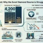 Why Surat Diamond Bourse failed, SDB crisis reasons, world's largest office building empty.