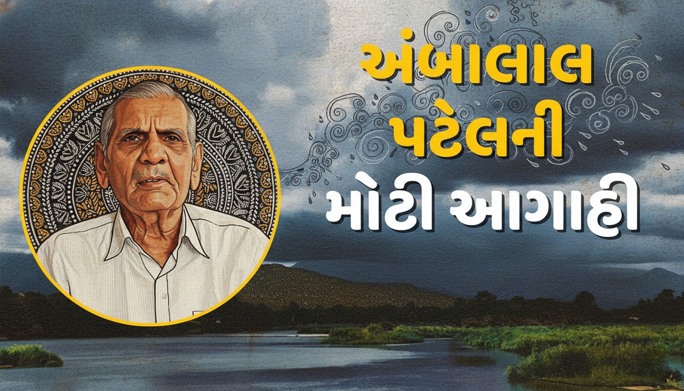 Ambalal Patel weather forecast, Gujarat unseasonal rain news, Cold wave in Gujarat 2026.