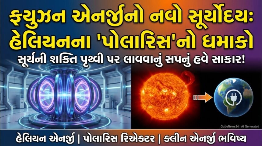 ફ્યુઝન એનર્જીનો નવો સૂર્યોદય: હેલિયનના 'પોલારિસ'નો ધમાકો, ક્લીન એનર્જીનું ભવિષ્ય ઉજ્જવળ!