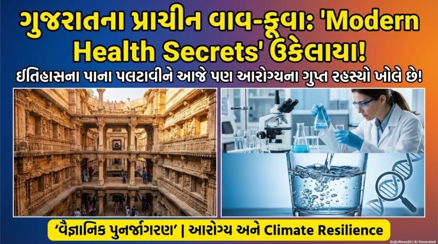 ગુજરાતના પ્રાચીન વાવ-કૂવા: ઇતિહાસના ઊંડાણમાંથી 'Modern Health Secrets' ઉકેલાયા!