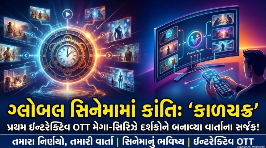 ગ્લોબલ સિનેમામાં ક્રાંતિ: 'કાળચક્ર' (The Chronos Odyssey) - પ્રથમ ઇન્ટરેક્ટિવ OTT મેગા-સિરિઝે દર્શકોને બનાવ્યા વાર્તાના સર્જક!