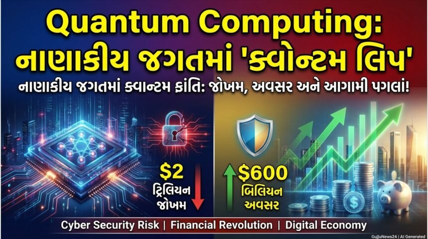 Quantum Computingનો નાણાકીય જગતમાં 'ક્વોન્ટમ લિપ': $2 ટ્રિલિયનના સાયબર જોખમ સામે $600 બિલિયનનો અવસર! (Quantum Leap in Finance)
