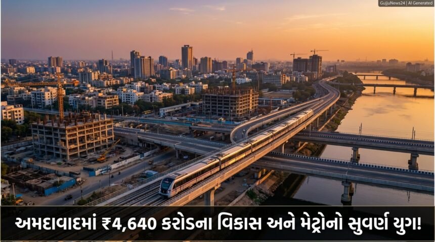 અમદાવાદના વિકાસનો સુવર્ણ યુગ: ₹4,640 કરોડના મેગા પ્રોજેક્ટ્સ અને Metro Connectivity નો માસ્ટરપ્લાન!