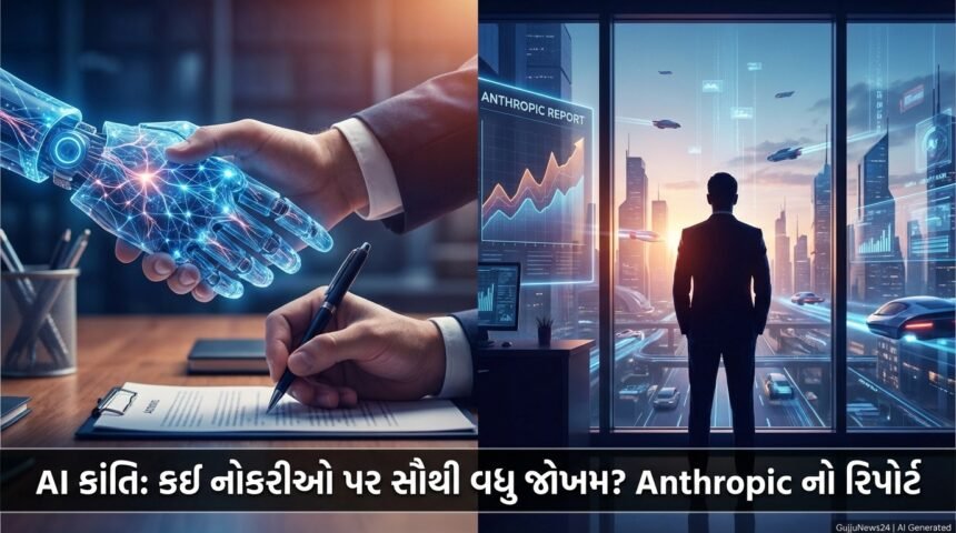 AI ક્રાંતિ: Anthropic ના રિપોર્ટ મુજબ કઈ નોકરીઓ પર સૌથી વધુ જોખમ? 'Future of Work' માં મોટો બદલાવ!