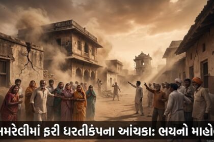 અમરેલીમાં ફરી ધરતીકંપના આંચકા: સતત બીજા દિવસે ધરા ધ્રૂજતા સ્થાનિકોમાં ભયનો માહોલ (Amreli Earthquake Tremors)