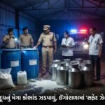 અમરેલી: ખાંભાના ઇંગોરાળા ગામે નકલી દૂધનું Mega કૌભાંડ ઝડપાયું, લોકોના સ્વાસ્થ્ય સાથે ગંભીર ચેડાંનો પર્દાફાશ!