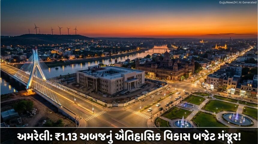 અમરેલી નગરપાલિકાનું ₹1.13 અબજનું વિકાસલક્ષી બજેટ મંજૂર: સુવિધાઓ અને આધુનિકતા તરફ Amreli