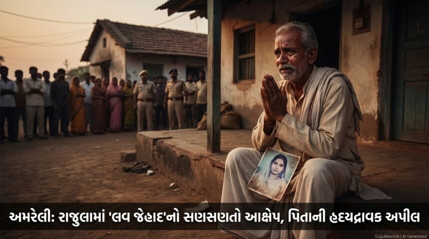 અમરેલીના રાજુલામાં 'લવ જેહાદ'નો સણસણતો આક્ષેપ: પુત્રીને પરત લાવવા પિતાનો હૃદયદ્રાવક પોકાર