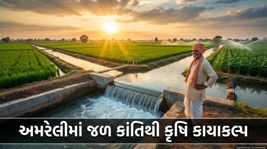 અમરેલીમાં જળ ક્રાંતિથી કૃષિ કાયાકલ્પ: સૌરાષ્ટ્રના ખેડૂતો માટે સમૃદ્ધિના નવા દ્વાર ખુલ્લા (Amreli Water Revolution Fuels Agrarian Prosperity)