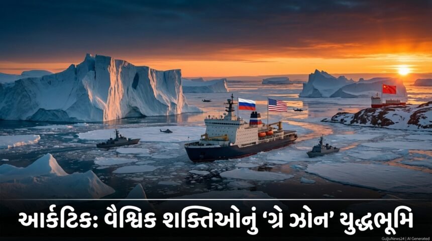 આર્કટિકની મહાસત્તાઓની 'ગ્રે ઝોન' યુદ્ધભૂમિ: વિશ્વના ભવિષ્યનું નવું કેન્દ્રબિંદુ? (Arctic Geopolitics: New Global Hotspot)