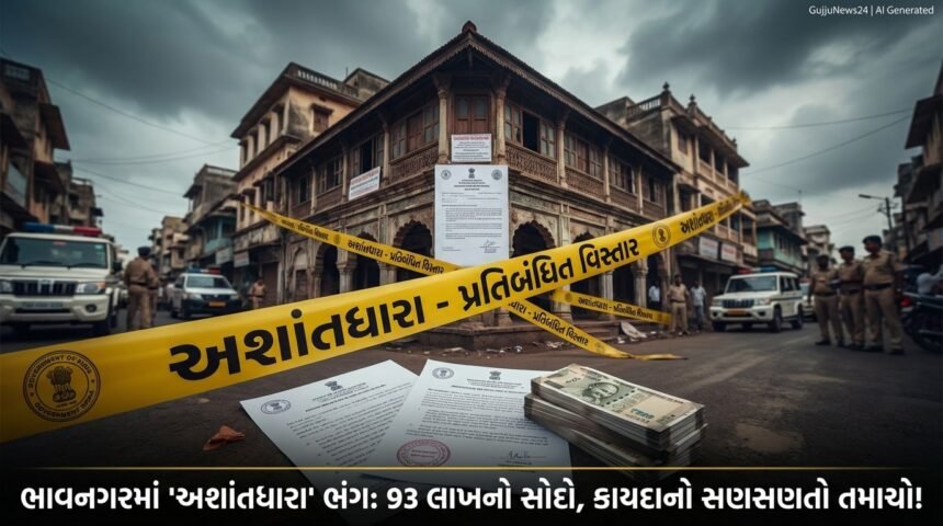 ભાવનગરમાં 'અશાંતધારા'નો ઐતિહાસિક ભંગ: 93 લાખનો સોદો, કાયદાનો સણસણતો તમાચો!