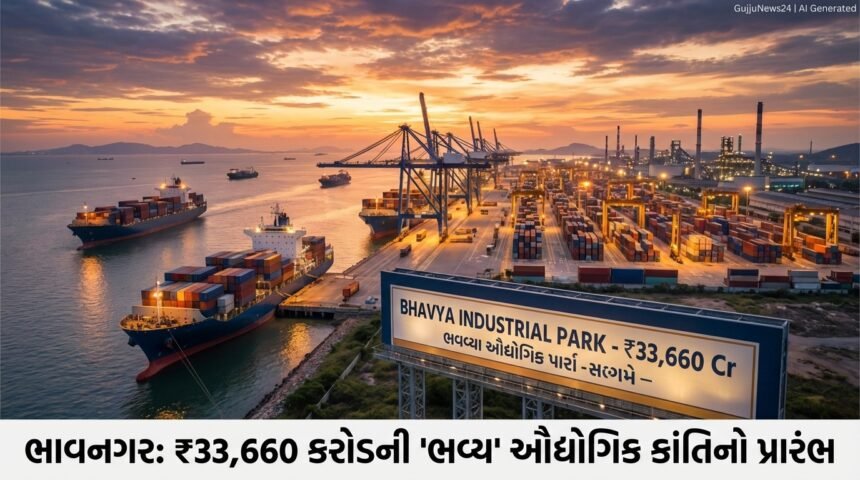 ભાવનગર બનશે 'ભવ્ય' ઔદ્યોગિક ક્રાંતિનું કેન્દ્ર: ₹33,660 કરોડની યોજનાથી ખુલી વિકાસની નવી ક્ષિતિજો | Bhavnagar Industrial Hub