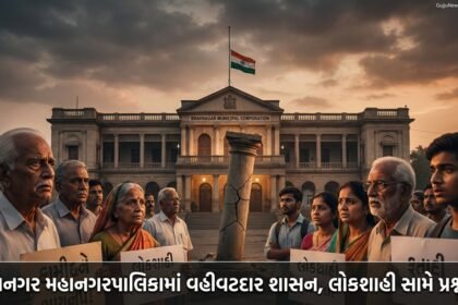 ભાવનગર મહાનગરપાલિકામાં વહીવટદાર શાસન લાગુ: લોકશાહીનો સ્તંભ ડગમગ્યો, નાગરિકોમાં ચિંતાનો માહોલ | Bhavnagar BMC Administrator Rule