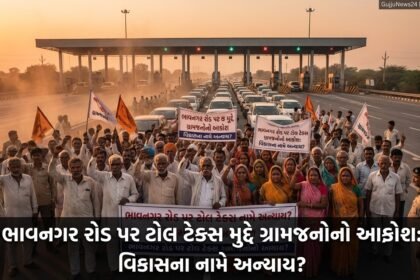 ભાવનગર રોડ પર ટોલ ટેક્સ મુદ્દે ગ્રામજનોનો આક્રોશ: સ્થાનિકોને રાહત ક્યારે મળશે? | Bhavnagar Toll Tax Protest Escalates