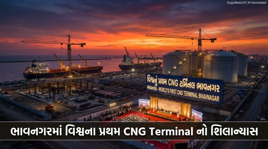 ભાવનગરમાં વિશ્વના પ્રથમ CNG Terminal નો શિલાન્યાસ: ગુજરાતના વિકાસમાં ઐતિહાસિક કદમ | Bhavnagar CNG Terminal Project