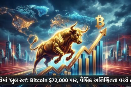 ક્રિપ્ટોકરન્સી માર્કેટમાં 'બુલ રન'નો પ્રારંભ? Bitcoin $72,000ને પાર, વૈશ્વિક અનિશ્ચિતતાઓ વચ્ચે આશાનો નવો સંચાર!