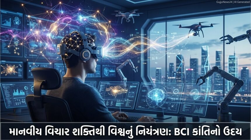 માનવીય વિચાર શક્તિથી વિશ્વનું નિયંત્રણ: બ્રેઈન-કોમ્પ્યુટર ઈન્ટરફેસ (BCI) ક્રાંતિનો ઉદય