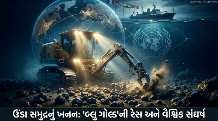 ઊંડા સમુદ્રનું ખનન: વૈશ્વિક 'બ્લુ ગોલ્ડ'ની રેસમાં ભડકી રાજકીય આગ, UNCLOS અને પર્યાવરણ સામે મોટો પડકાર