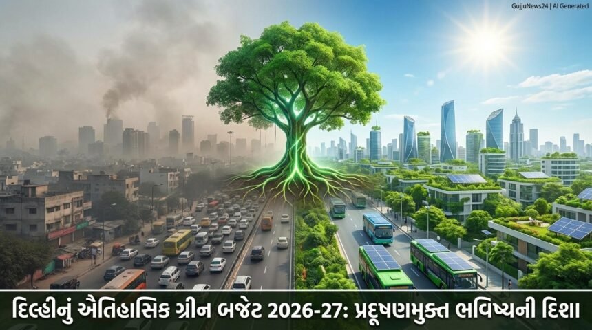 દિલ્હીનું ઐતિહાસિક Green Budget 2026-27: પ્રદૂષણ સામે લડવા અને ટકાઉ ભવિષ્ય માટે નવી દિશા