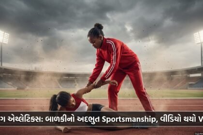 ગૌટેંગ એથ્લેટિક્સ ચેમ્પિયનશિપ: બાળકીનો અદભુત Sportsmanship, હૃદયસ્પર્શી વીડિયો થયો Viral