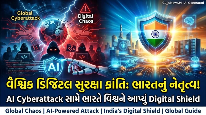 વૈશ્વિક ડિજિટલ સુરક્ષા ક્રાંતિ: ભારતે AI-સંચાલિત મેગા Cyberattack સામે વિશ્વને માર્ગદર્શન આપ્યું!