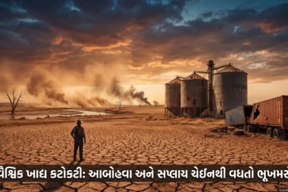 વૈશ્વિક ખાદ્ય કટોકટી: આબોહવા પરિવર્તન અને સપ્લાય ચેઇન ખોરવાતા વિશ્વભરમાં ભૂખમરો વધ્યો (Global Food Crisis: Climate Change & Supply Chain Disruptions)