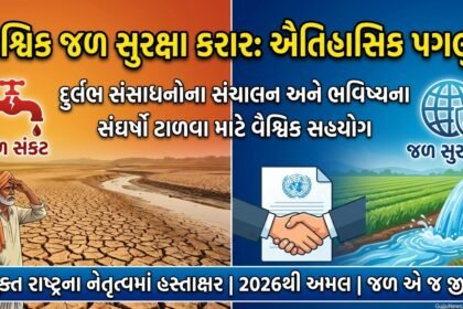 વૈશ્વિક જળ સુરક્ષા કરાર 2026: દુર્લભ સંસાધનોના સંચાલન માટે એક ઐતિહાસિક પગલું! (Global Water Security Accord 2026)