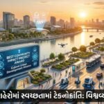 ગુજરાત શહેરી વિકાસ મિશનને 'બેસ્ટ કમ્યુનિટી ઇમ્પેક્ટ પ્રોજેક્ટ' એવોર્ડ: સ્વચ્છતામાં ટેકનોક્રાંતિ!