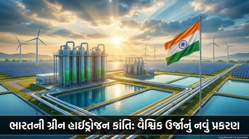 ગ્લોબલ ભારત: ગ્રીન હાઈડ્રોજન ક્રાંતિમાં ભારતનું નેતૃત્વ, વૈશ્વિક ઉર્જા પરિવર્તનમાં ઐતિહાસિક છલાંગ