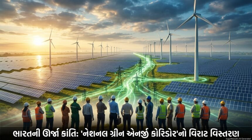 ભારતના 'નેશનલ ગ્રીન એનર્જી કોરિડોર'નો વિરાટ વિસ્તરણ: સ્વચ્છ ઊર્જા ક્રાંતિ અને પડકારો