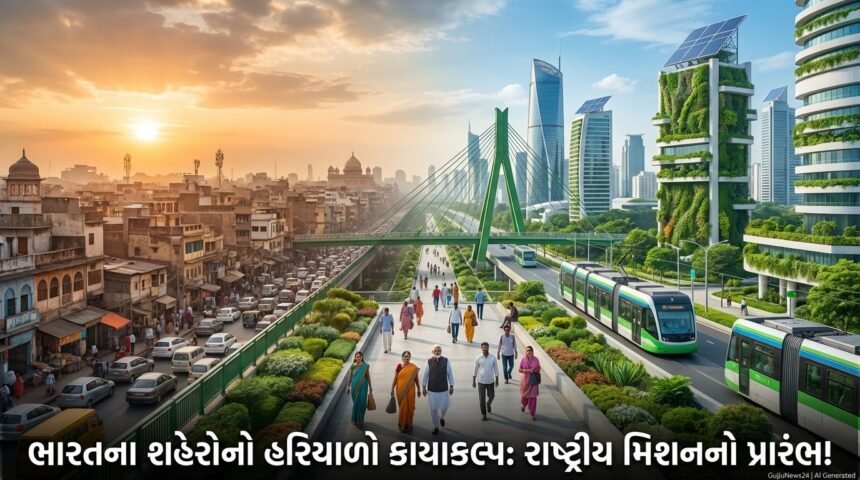 ભારતની શહેરી ક્રાંતિનો નવો અધ્યાય: કેન્દ્ર સરકારનું 'રાષ્ટ્રીય ટકાઉ શહેરી વિકાસ મિશન' દેશભરમાં લાવશે હરિયાળું પરિવર્તન! (India's Urban Transformation: Central Government's 'National Sustainable Urban Development Mission' to Bring Green Change Nationwide!)