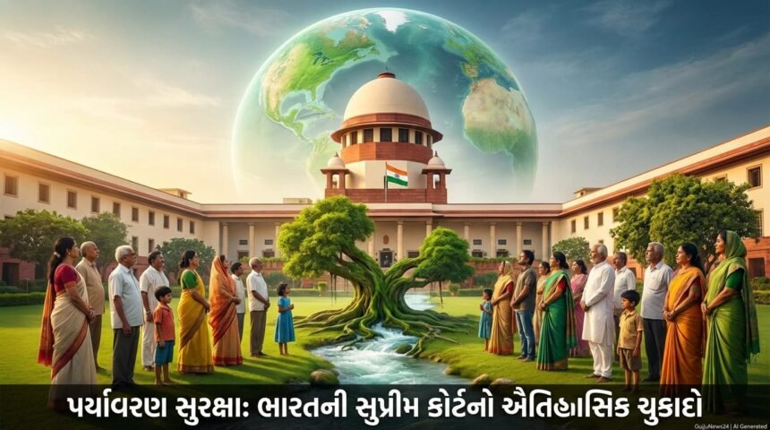 પર્યાવરણ સુરક્ષા એક મૂળભૂત અધિકાર: ભારત (India)ના સુપ્રીમ કોર્ટનો ઐતિહાસિક ચુકાદો અને ભવિષ્યના પડકારો