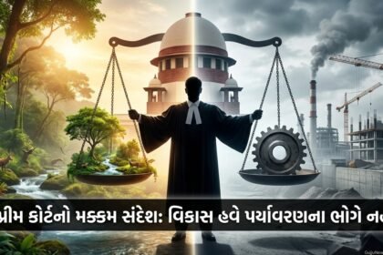 ભારતીય સુપ્રીમ કોર્ટનો પર્યાવરણીય સંરક્ષણ પર દ્રઢ નિર્ધાર: વિકાસ અને પ્રકૃતિ વચ્ચે સંતુલન (India Supreme Court Environmental Stance)