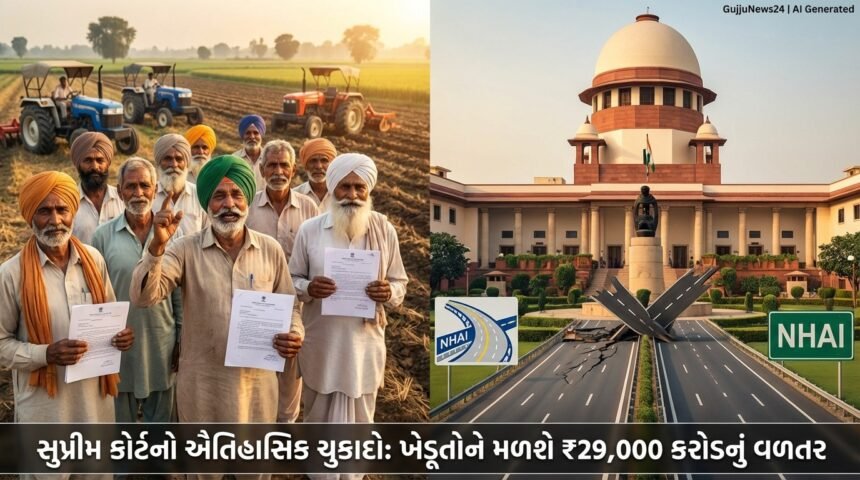 ભારતમાં જમીન સંપાદન પર સુપ્રીમ કોર્ટનો ઐતિહાસિક ચુકાદો: ખેડૂતોને મળશે ₹29,000 કરોડનું વળતર, NHAI ને મોટો ઝટકો | India Supreme Court Land Acquisition Verdict