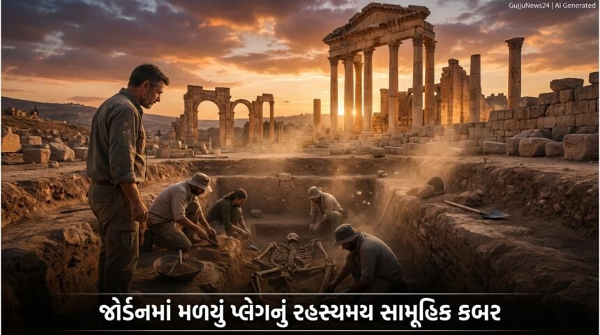 જોર્ડનમાં પ્રાચીન મરકીનો રહસ્યમય કબર: વિશ્વના પ્રથમ મહામારી 'પ્લેગ ઓફ જસ્ટિનિયન'ના માનવ સંહારના નવા રહસ્યો ખુલ્લા! (Jordan's Ancient Plague Grave: Unveiling Human Toll of First Pandemic)