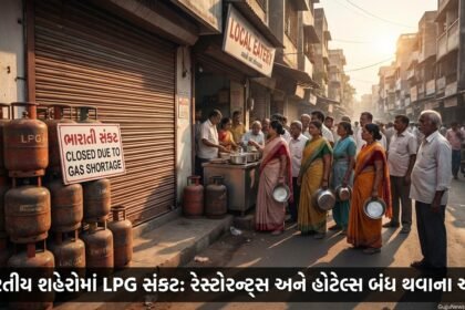 ભારતીય શહેરોમાં LPG સંકટ: રેસ્ટોરન્ટ્સ અને હોટેલ્સ શટડાઉન ભણી, સામાન્ય જનજીવન પ્રભાવિત (LPG Shortage India)