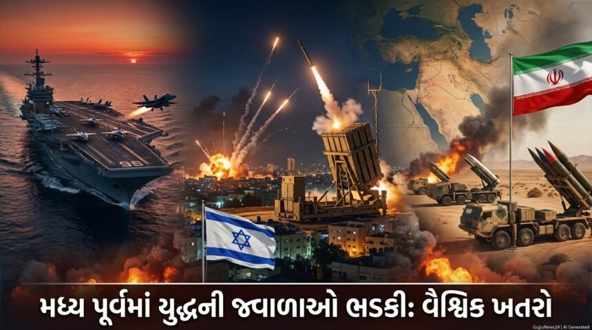 મધ્ય પૂર્વમાં યુદ્ધની જ્વાળાઓ ભડકી: US-Israel-Iran સંઘર્ષ વૈશ્વિક શાંતિ અને અર્થતંત્ર સામે મોટો ખતરો (Middle East War Escalates: Global Threat)