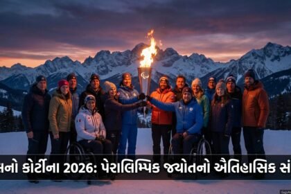 મિલનો કોર્ટીના 2026: પૅરાલિમ્પિક જ્યોતનો સંયુક્ત પ્રગટાવ, માનવ ભાવનાનો અદભૂત વિજય (Milano Cortina 2026: Paralympic Flame Unites, Triumph of Human Spirit)