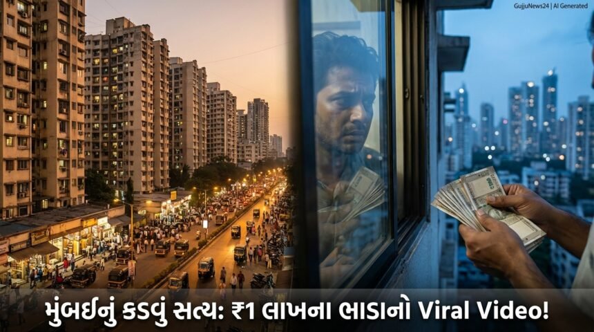 મુંબઈનું 'કિરાયા' કડવું સત્ય: ₹1 લાખના ભાડાવાળા ફ્લેટનો Viral Video, શહેરી જીવનની કસોટી!