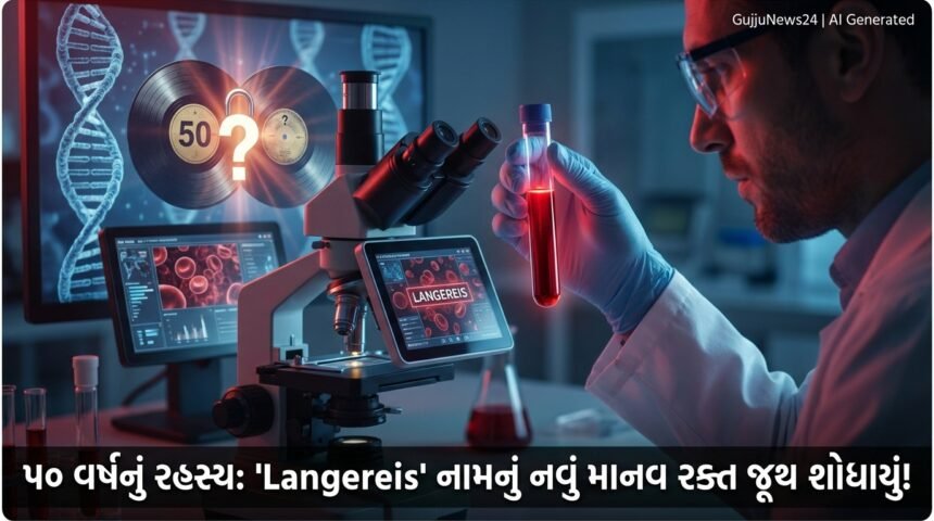 50 વર્ષ જૂનું રહસ્ય ઉકેલાયું: 'Langereis' નામનું નવું Human Blood Group શોધી કઢાયું!