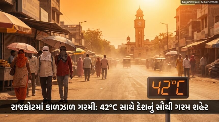 રાજકોટમાં કાળઝાળ ગરમીનો પ્રકોપ: શહેર બન્યું દેશનું સૌથી ગરમ સ્થળ, Heatwave Rajkot