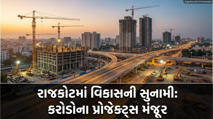 રાજકોટમાં વિકાસની સુનામી: RMCના ₹470 કરોડના પ્રોજેક્ટ્સ, RUDAના ₹302 કરોડના બજેટ અને બે નવી TP Scheme મંજૂર (Rajkot Development Surge)