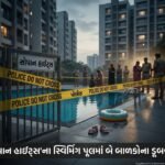 રાજકોટના રામવિહાર વિસ્તારમાં 'સોપાન હાઇટ્સ' સોસાયટીના સ્વિમિંગ પૂલમાં બે માસૂમ બાળકોના કરૂણ ડૂબી જવાથી હાહાકાર: સ્થાનિક સુરક્ષા પર ગંભીર સવાલો