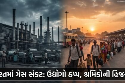 સુરતમાં ગેસ સંકટનો હાહાકાર: ટેક્સટાઇલ અને ડાયમંડ ઉદ્યોગ પર સંકટ, શ્રમિકોની હિજરતથી ચિંતા (Surat Gas Crisis)