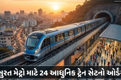 સુરત મેટ્રો માટે 24 આધુનિક ટ્રેન સેટનો ઓર્ડર: શહેરી પરિવહન ક્રાંતિનો નવો અધ્યાય શરૂ (Surat Metro: New Train Sets Ordered, A New Chapter in Urban Transit Revolution)