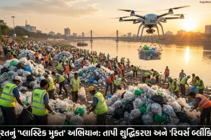 સુરતમાં 'પ્લાસ્ટિક મુક્ત અભિયાન': SMC દ્વારા ક્રાંતિકારી પહેલ, તાપી શુદ્ધિકરણ અને 'રિવર્સ બ્લીંકિટ' યોજનાની જાહેરાત | Surat Plastic-Free Drive