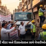 વડોદરામાં MGVCLનો સ્માર્ટ મીટર વિવાદ અને ₹11 કરોડની મેગા ડિસ્કનેક્શન ડ્રાઈવ: વેપારીઓનો ઉગ્ર વિરોધ