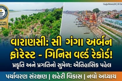 વારાણસીનો ઐતિહાસિક 'ગંગા અર્બન ફોરેસ્ટ' પ્રોજેક્ટ: ગિનિસ વર્લ્ડ રેકોર્ડ અને શહેરી પુનરુત્થાનનો નવો અધ્યાય