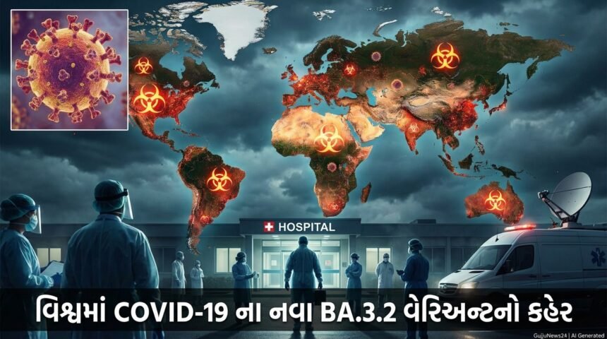 વિશ્વમાં COVID-19 ના નવા BA.3.2 વેરિઅન્ટનો કહેર: સ્થાનિક સમુદાયો પર ગંભીર અસર (World: New COVID-19 BA.3.2 Variant's Impact on Local Communities)