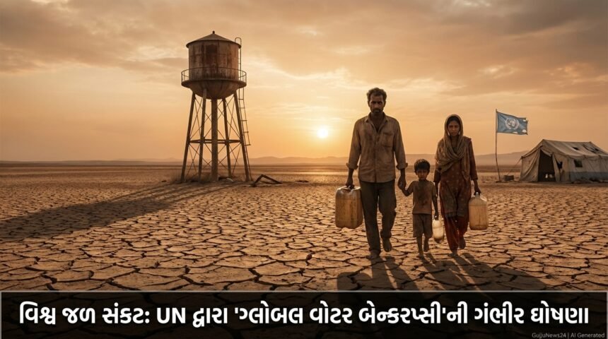 વિશ્વ જળ સંકટ: સંયુક્ત રાષ્ટ્ર દ્વારા 'ગ્લોબલ વોટર બેન્કરપ્સી'ની ઘોષણા અને સ્થાનિક સમુદાયો પર તેની વિનાશક અસર (Global Water Crisis)
